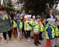 Bieg przedszkolaków z okazji Dnia Niepodległości