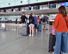 Wrocławskie lotnisko w przeddzień wakacji