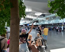 Wrocławskie lotnisko w przeddzień wakacji