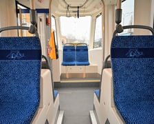 Wnętrze wrocławskiej Pesy Twist 146N.