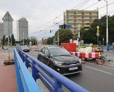 Początek remontu torowiska na moście Szczytnickim