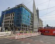 Początek remontu torów od strony Szewskiej