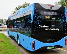 Autobus wodorowy marki Arthur na testach w MPK Wrocław