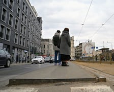 Przystanek tramwajowy na Drobnera