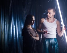 <p>&bdquo;Odyseja&rdquo; w reż. Małgorzaty Warsickiej na scenie Teatru Muzycznego Capitol &ndash; scena ze spektaklu</p>