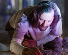 <p>&bdquo;Odyseja&rdquo; w reż. Małgorzaty Warsickiej na scenie Teatru Muzycznego Capitol &ndash; scena ze spektaklu</p>