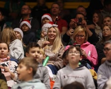 Mecz koszykówki w hali Orbita