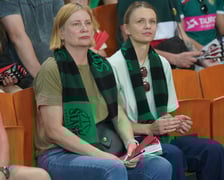 Mecz Śląska Wrocław z Treflem Sopot w Hali Stulecia.