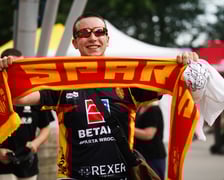 Kibice podczas meczu żużlowego Betard Sparta Wrocław - Motor Lublin na Stadionie Olimpijskim we Wrocławiu - 9 sierpnia 2024 r.