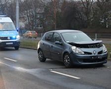 Korki spowodowane wypadkiem przy Hallera