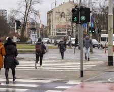 Przejście dla pieszych na placu Powstańców Warszawy