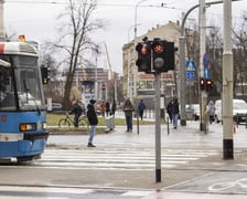 Przejście dla pieszych na placu Powstańców Warszawy