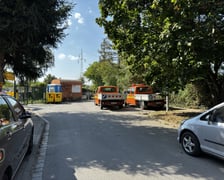 <p>Początek budowy drogi do mostu na Muchoborze Małym, 5 września 2024</p>