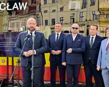 Konferencja prasowa poświęcona dotacji dla MPK Wrocław