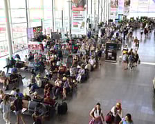 Wrocławskie lotnisko w przeddzień wakacji (zdjęcia z czerwca 2025)