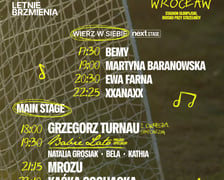 Erste Letnie Brzemienia Wrocław 2026 - harmonogram godzinowy koncertów w w sobotę 29 sierpnia 2026 r.