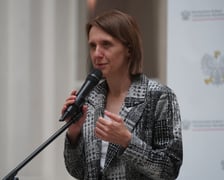 <p>Minister kultury i dziedzictwa narodowego Hanna Wr&oacute;blewska</p>