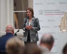 <p>Minister kultury i dziedzictwa narodowego Hanna Wr&oacute;blewska</p>