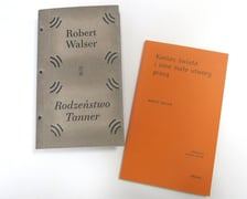 <p>Robert Walser &ndash; &bdquo;Rodzeństwo Tanner&rdquo; w przekładzie Mąłgorzaty Łukasiewicz (Państwowy Instytut Wydawniczy) oraz &bdquo;Koniec świata i inne małe utwory prozą&rdquo; w przekładzie Łukasza Musiała (Wydawnictwo officyna)</p>