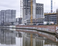 Na zdjęciu budowa Quorum na Szczepinie