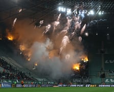 Mecz Śląsk Wrocław - Lech Poznań, 26.02.2023, Tarczyński Arena we Wrocławiu
