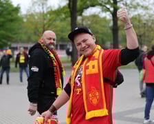 Zdjęcia kibiców z meczu żużlowego Betard Sparta Wrocław - Stal Gorzów, 7 maja 2023 r.