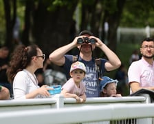 Uczestnicy wyścigów na Partynicach