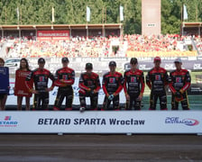 <p>Zwycięski mecz Betardu Sparta Wrocław na swoim stadionie 9 lipca 2023</p>