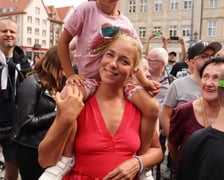 gwiazdy żużla na wrocławskim Rynku, 27.07.2023
