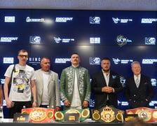 Konferencja prasowa przed walką Usyk vs. Dubois, sierpień 2023