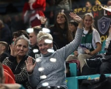 Mecz koszykówki w hali Orbita