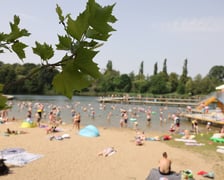 Wrocławianie na kąpielisku Morskie Oko, 30 czerwca 2024
