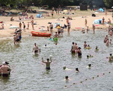 Wrocławianie na kąpielisku Morskie Oko, 30 czerwca 2024
