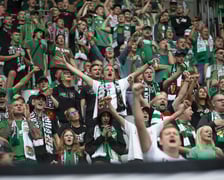 <p>Kibice na meczu Śląsk - Lechia</p>