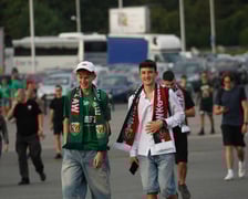 Kibice w drodze na mecz