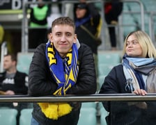 Mecz Ligi Narodów UEFA Ukraina - Czechy na Tarczyński Arenie Wrocław. Zdjęcia kibiców