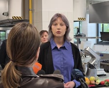 <p>Konferencja prasowa przedstawiająca projekt MENSA</p>