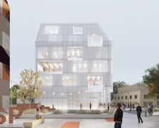 Zwycięska koncepcja na nowy budynek ASP Wrocław