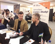 Prezentacja projektu Study in Wrocław podczas International Education Fair IEF 2023