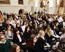 <p>Uroczystość inauguracji roku akademickiego 2023/2024 w Muzeum Narodowym 9 października 2023 r.</p>