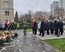 Uroczystość pod pomnikiem Pomordowanych Profesorów Lwowskich z okazji Święta Wrocławskiej Nauki