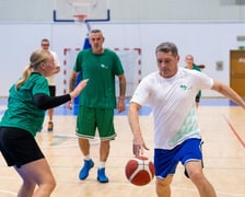 Charytatywny mecz w hali AWF-u przy Paderewskiego, 18 października 2024