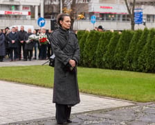Uroczystość pod pomnikiem Martyrologii Profesorów Lwowskich