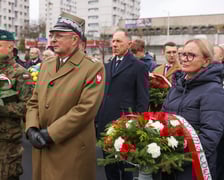 Uroczystość pod pomnikiem Martyrologii Profesorów Lwowskich