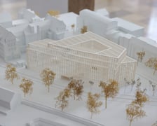 Centrum Technologii Medycznych HealthTech Synergy Hub we Wrocławiu. Makieta zwycięzskiego projektu