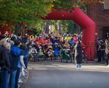 9. Bieg Uniwersytetu Medycznego we Wrocławiu - 4.10.2025 r. Uczestnicy biegu
