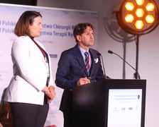 Uczestnicy XIII Zjazdu Polskiego Towarzystwa Chirurgii Ręki oraz III Zjazdu Polskiego Towarzystwa Terapii Ręki.