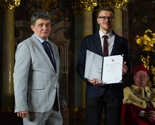 Uroczystość wręczania stypendiów doktorantom – laureatom Studenckiego Programu Stypendialnego w Auli Leopoldina.