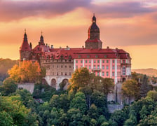 Na zdjęciu widok na Zamek Książ w Wałbrzychu