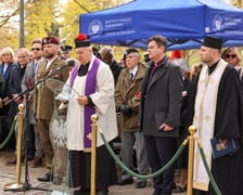 Uroczystości pod Pomnikiem Ofiar Zbrodni Katyńskiej we Wrocławiu